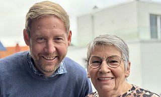 Dorothea Martl und Michael Athens sind davon überzeugt, die restlichen Spendengelder von "Wasser für Labgar" gut weitergereicht zu haben. - Jens Reddeker Dorothea Martl und Michael Athens sind davon überzeugt, die restlichen Spendengelder von "Wasser für Labgar" gut weitergereicht zu haben. - Jens Reddeker