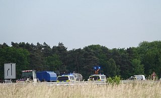 Am Übergang A 33/OWD hat es gekracht. - Paul Brinkmann Am Übergang A 33/OWD hat es gekracht. - Paul Brinkmann