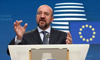 «Die Ukraine kann 2030 zur EU gehören, wenn beide Seiten ihre Hausaufgaben machen», sagt Charles Michel. - Geert Vanden Wijngaert/AP/dpa «Die Ukraine kann 2030 zur EU gehören, wenn beide Seiten ihre Hausaufgaben machen», sagt Charles Michel. - Geert Vanden Wijngaert/AP/dpa