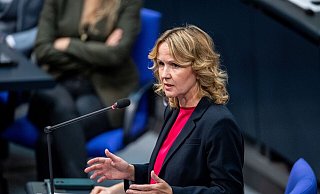 «Klimaschutz und Klimavorsorge verursachen Kosten. Aber wenn wir das unterlassen würden, wären die Kosten ein Vielfaches höher»: Steffi Lemke. - Melissa Erichsen/dpa «Klimaschutz und Klimavorsorge verursachen Kosten. Aber wenn wir das unterlassen würden, wären die Kosten ein Vielfaches höher»: Steffi Lemke. - Melissa Erichsen/dpa