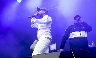 Wenn deutschem Rap ein Antisemitismusproblem nachgewiesen werden soll, geht es häufig auch um Celo und Abdi. - picture alliance / Jazzarchiv Wenn deutschem Rap ein Antisemitismusproblem nachgewiesen werden soll, geht es häufig auch um Celo und Abdi. - picture alliance / Jazzarchiv