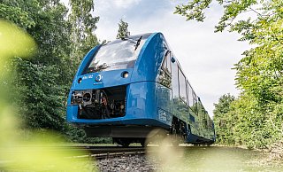 Neue Entwicklung: Der Wasserstoffzug Coradia Ilint des Herstellers Alstorm ist im Gespräch für den Schienenverkehr nach Höxter. - Alstrom/René Frampe Neue Entwicklung: Der Wasserstoffzug Coradia Ilint des Herstellers Alstorm ist im Gespräch für den Schienenverkehr nach Höxter. - Alstrom/René Frampe