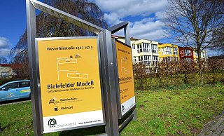 Auch im Wohnquartier an der Westerfeldstraße in Schildesche bekommt das Bielefelder Modell jetzt die Chance zum Neustart - das Pflegepersonal soll bleiben. - Barbara Franke Auch im Wohnquartier an der Westerfeldstraße in Schildesche bekommt das Bielefelder Modell jetzt die Chance zum Neustart - das Pflegepersonal soll bleiben. - Barbara Franke