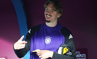 Gegen Italien zurück in der Startelf: Der bisherige Turnierstar Nick Woltemade. - Branislav Racko/dpa Gegen Italien zurück in der Startelf: Der bisherige Turnierstar Nick Woltemade. - Branislav Racko/dpa