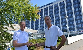 Jan Kähler und Matthias Sitzer - Klinikum Herford Jan Kähler und Matthias Sitzer - Klinikum Herford