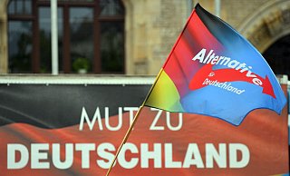Die AfD befindet sich derzeit in einem Umfragehoch. - Hendrik Schmidt/dpa-Zentralbild/ZB Die AfD befindet sich derzeit in einem Umfragehoch. - Hendrik Schmidt/dpa-Zentralbild/ZB