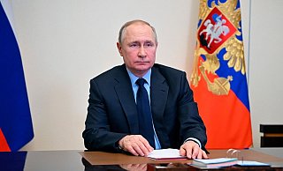 Telefonierte angesichts der weiter zunehmenden Spannungen im Ukraine-Konflikt mit US-Präsident Biden: Wladimir Putin. - Foto: Alexei Nikolsky/Sputnik Kremlin/dpa Telefonierte angesichts der weiter zunehmenden Spannungen im Ukraine-Konflikt mit US-Präsident Biden: Wladimir Putin. - Foto: Alexei Nikolsky/Sputnik Kremlin/dpa