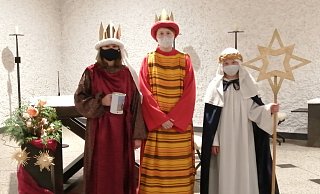 Die Löhner Sternsinger werden in einem Video vorgestellt. - Matthias Urner Die Löhner Sternsinger werden in einem Video vorgestellt. - Matthias Urner