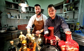 GT: (FF) Fototermin mit Mario Funke und Martin Engel von "The Butchers" - Andreas Frücht GT: (FF) Fototermin mit Mario Funke und Martin Engel von "The Butchers" - Andreas Frücht