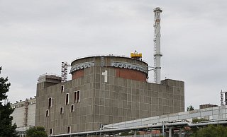 Blick auf einen Block des Kernkraftwerks Saporischschja. - Victor/XinHua/dpa Blick auf einen Block des Kernkraftwerks Saporischschja. - Victor/XinHua/dpa
