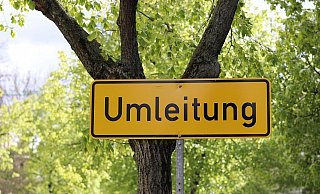 Umleitungen sind ausgeschildert. - Pixabay Umleitungen sind ausgeschildert. - Pixabay
