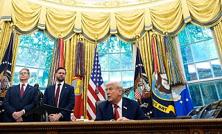 Donald Trump hat sich zur Fußball-WM 2026 geäußert. - Alex Brandon/AP/dpa Donald Trump hat sich zur Fußball-WM 2026 geäußert. - Alex Brandon/AP/dpa