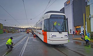 Der neue Vamos soll auf der neuen Linie 4 fahren. Sein Vorteil: Er hat eine größere Kapazität mit 68 Sitz- und 162 Stehplätzen. - Sarah Jonek Der neue Vamos soll auf der neuen Linie 4 fahren. Sein Vorteil: Er hat eine größere Kapazität mit 68 Sitz- und 162 Stehplätzen. - Sarah Jonek