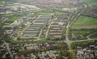 Die Barker-Kaserne: Hier sollen sich künftig auch Technologiefirmen ansiedeln können. - Gerd Vieler Die Barker-Kaserne: Hier sollen sich künftig auch Technologiefirmen ansiedeln können. - Gerd Vieler