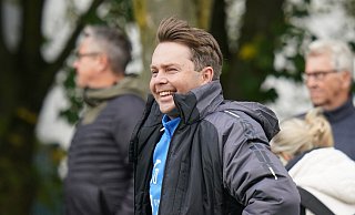 Heute im Glück: Trainer des SC Herford Tim Daseking. - Yvonne Gottschlich Heute im Glück: Trainer des SC Herford Tim Daseking. - Yvonne Gottschlich