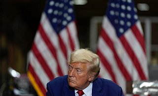 Donald Trump geht auf Stimmenfang in Pennsylvania. - Julia Nikhinson/AP/dpa Donald Trump geht auf Stimmenfang in Pennsylvania. - Julia Nikhinson/AP/dpa