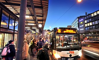 Einige Bielefelder wünschen sich ein umfangreicheres Angebot im öffentlichen Nahverkehr. - Andreas Frücht Einige Bielefelder wünschen sich ein umfangreicheres Angebot im öffentlichen Nahverkehr. - Andreas Frücht