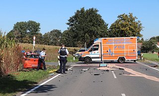 Bei dem Unfall verletzten sich insgesamt vier Personen, darunter ein erst sechs Monate altes Baby. - Patrick Schwemling Bei dem Unfall verletzten sich insgesamt vier Personen, darunter ein erst sechs Monate altes Baby. - Patrick Schwemling