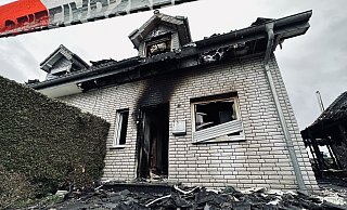 Die vom Brand betroffenen Grundstücke im Bielefelder Stadtteil Oldentrup. - Stefan Becker Die vom Brand betroffenen Grundstücke im Bielefelder Stadtteil Oldentrup. - Stefan Becker
