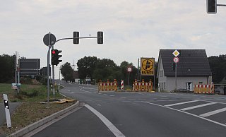 Ab Ende der Woche kann die ehemalige B61 (L860) wieder durchgängig befahren werden. - Dirk Windmöller Ab Ende der Woche kann die ehemalige B61 (L860) wieder durchgängig befahren werden. - Dirk Windmöller