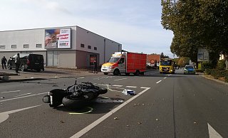 Unfall auf der B 65. - Frank Hartmann Unfall auf der B 65. - Frank Hartmann