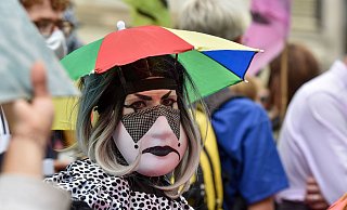Wegen der Corona-Pandemie fällt Karneval in NRW weitgehend aus. - picture alliance / ZUMAPRESS.com Wegen der Corona-Pandemie fällt Karneval in NRW weitgehend aus. - picture alliance / ZUMAPRESS.com
