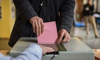 Über die Zukunft des Kommunal-Wahlsystems in NRW wird dieser Tage am Landes-Verfassungsgericht in Münster verhandelt. - Wolfram Kastl Über die Zukunft des Kommunal-Wahlsystems in NRW wird dieser Tage am Landes-Verfassungsgericht in Münster verhandelt. - Wolfram Kastl