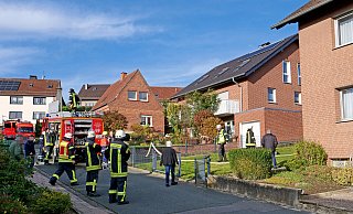 Das Feuer beschädigte lediglich den Wintergarten. - Ralph Meyer Das Feuer beschädigte lediglich den Wintergarten. - Ralph Meyer