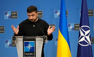 Neue Hilfe der Nato für die Ukraine. (Archivbild) - Virginia Mayo/AP/dpa Neue Hilfe der Nato für die Ukraine. (Archivbild) - Virginia Mayo/AP/dpa