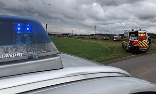 Polizei und Feuerwehr waren vor Ort. - Jan Henning Rogge Polizei und Feuerwehr waren vor Ort. - Jan Henning Rogge