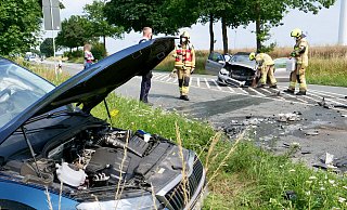 Schwere Unfälle, wie dieser auf der B 64 mit zwei Verletzten, davon einem schwer, haben oftmals auch Folgen für Personen, die vom eigentlichen Crash nicht direkt betroffen sind. - (Archivbild) Ralph Meyer Schwere Unfälle, wie dieser auf der B 64 mit zwei Verletzten, davon einem schwer, haben oftmals auch Folgen für Personen, die vom eigentlichen Crash nicht direkt betroffen sind. - (Archivbild) Ralph Meyer