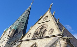 Auch der Paderborner Dom wird zur "Earth Hour" dunkel sein. - Hans-Hermann Igges Auch der Paderborner Dom wird zur "Earth Hour" dunkel sein. - Hans-Hermann Igges