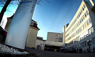 Das Lukas-Krankenhaus in Bünde. - Gerald Dunkel Das Lukas-Krankenhaus in Bünde. - Gerald Dunkel