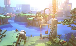 «Lego Voyagers» bricht mit der Tradition der Lego-Spiele: Anstelle von Minifiguren übernimmt man die Kontrolle über zwei lebendige Legosteine, einen roten und einen blauen. - Light Brick Studio/Annapurna Interactive/dpa-tmn «Lego Voyagers» bricht mit der Tradition der Lego-Spiele: Anstelle von Minifiguren übernimmt man die Kontrolle über zwei lebendige Legosteine, einen roten und einen blauen. - Light Brick Studio/Annapurna Interactive/dpa-tmn