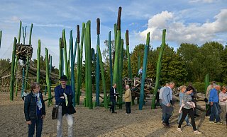 Der Förderverein Gartenschaupark hat 60.000 Euro in die Sanierung des Spielplatzes am Eingang Mitte investiert. - Birgit Vredenburg Der Förderverein Gartenschaupark hat 60.000 Euro in die Sanierung des Spielplatzes am Eingang Mitte investiert. - Birgit Vredenburg