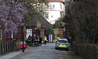 Spaziergänger entdeckten am Sonntag die Leiche in der Ems in Rheda. - Andreas Eickhoff Spaziergänger entdeckten am Sonntag die Leiche in der Ems in Rheda. - Andreas Eickhoff