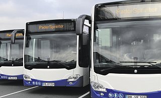 An Silvester fahren die Linienbusse nach dem Samstagsfahrplan. - Padersprinter An Silvester fahren die Linienbusse nach dem Samstagsfahrplan. - Padersprinter