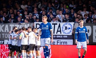 Joel Grodowski (vorne links) und Sam Schreck musten sich gegen Verl geschlagen geben. Grodowski hatte vor einer Woche das Spiel für die Arminia gewonnen. - Sarah Jonek Joel Grodowski (vorne links) und Sam Schreck musten sich gegen Verl geschlagen geben. Grodowski hatte vor einer Woche das Spiel für die Arminia gewonnen. - Sarah Jonek