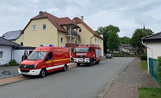 Vor Ort konnte die Feuerwehr Borgentreich die Situation schnell klären. - Feuerwehr Borgentreich Vor Ort konnte die Feuerwehr Borgentreich die Situation schnell klären. - Feuerwehr Borgentreich
