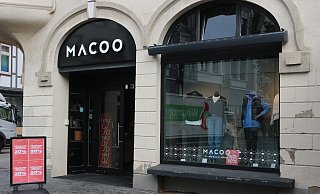 Die Herforder Macoo-Filiale am Alten Markt soll bereits Ende Oktober schließen. - Claus Frickemeier Die Herforder Macoo-Filiale am Alten Markt soll bereits Ende Oktober schließen. - Claus Frickemeier