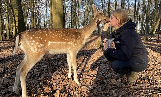 Das Foto zeigt, dass zwischen Linus und seiner Ziehmutter Nicole Gröger von Anfang an eine innige Liebe herrscht. - Elke Niedringhaus-Haasper Das Foto zeigt, dass zwischen Linus und seiner Ziehmutter Nicole Gröger von Anfang an eine innige Liebe herrscht. - Elke Niedringhaus-Haasper