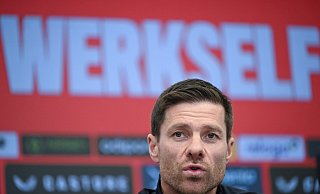 Leverkusens Trainer Xabi Alonso setzt nach dem Pokal-Aus alles auf die Bundesliga. - Federico Gambarini/dpa Leverkusens Trainer Xabi Alonso setzt nach dem Pokal-Aus alles auf die Bundesliga. - Federico Gambarini/dpa