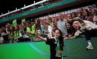 Die Spanierin Nuria Rábano verlässt den VfL Wolfsburg und wechselt in die USA. - Fabian Strauch/dpa Die Spanierin Nuria Rábano verlässt den VfL Wolfsburg und wechselt in die USA. - Fabian Strauch/dpa