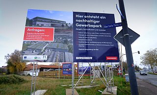 Die Investoren planen in Gütersloh den Bau von 8.600 Quadratmetern Hallenfläche plus 1.400 Quadratmeter Büro- und Mezzanine-Fläche. Ob die Mieter schon gefunden sind, ist unklar. - Andreas Frücht Die Investoren planen in Gütersloh den Bau von 8.600 Quadratmetern Hallenfläche plus 1.400 Quadratmeter Büro- und Mezzanine-Fläche. Ob die Mieter schon gefunden sind, ist unklar. - Andreas Frücht