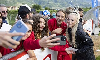 Schweizer Star nicht nur auf dem Rasen: Alisha Lehmann. - Cyril Zingaro/KEYSTONE/dpa Schweizer Star nicht nur auf dem Rasen: Alisha Lehmann. - Cyril Zingaro/KEYSTONE/dpa