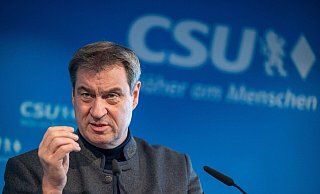 «Natürlich ist das verfassungswidrig»: Markus Söder. - Peter Kneffel/dpa «Natürlich ist das verfassungswidrig»: Markus Söder. - Peter Kneffel/dpa