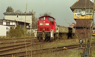 Auf der Bahnstrecke in Richtung Bremen würde neben Personenverkehr auch Güterverkehr rollen, wenn die Linie in Richtung Rahden wiederbelebt wird. - Joern Spreen-Ledebur Auf der Bahnstrecke in Richtung Bremen würde neben Personenverkehr auch Güterverkehr rollen, wenn die Linie in Richtung Rahden wiederbelebt wird. - Joern Spreen-Ledebur