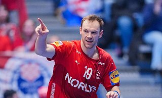 Mathias Gidsel ist der derzeit beste Handballer der Welt. - Soeren Stache/dpa Mathias Gidsel ist der derzeit beste Handballer der Welt. - Soeren Stache/dpa