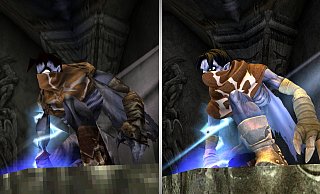 Im direkten Vergleich ist der grafische Unterschied zwischen Original und Remastered-Version von Legacy of Kain: Soul Reaver 1 & 2 Remastered gut zu erkennen. - Aspyr Im direkten Vergleich ist der grafische Unterschied zwischen Original und Remastered-Version von Legacy of Kain: Soul Reaver 1 & 2 Remastered gut zu erkennen. - Aspyr