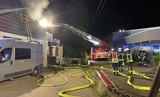 Feuerwehreinsatz in Sieker. - Barbara Franke Feuerwehreinsatz in Sieker. - Barbara Franke